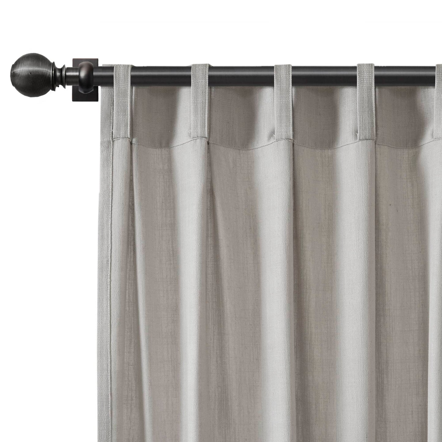 Emery 300gsm poly linen with 7 pinch pleat per pc