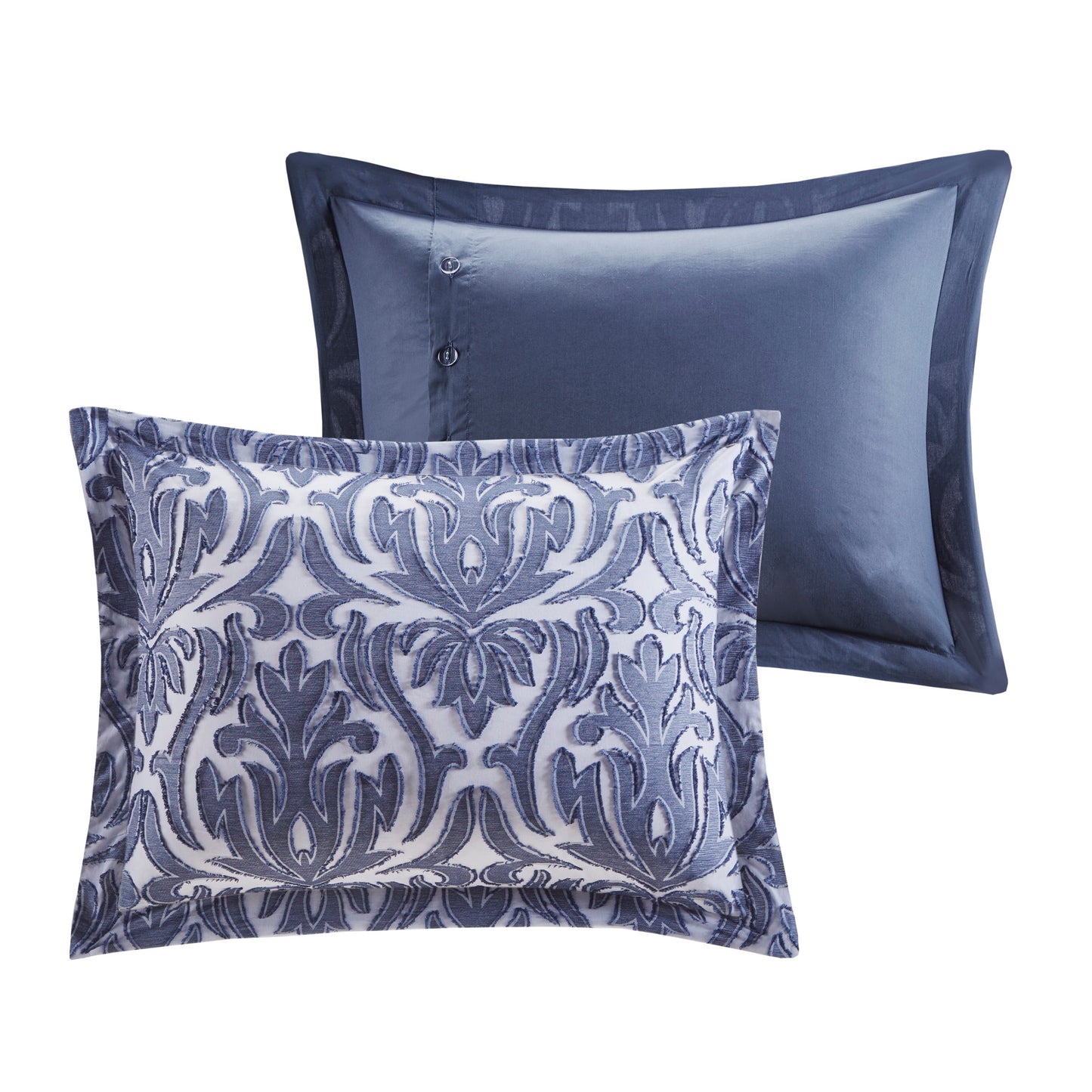 Maison Cotton Clip Jacquard Damask Comforter Set