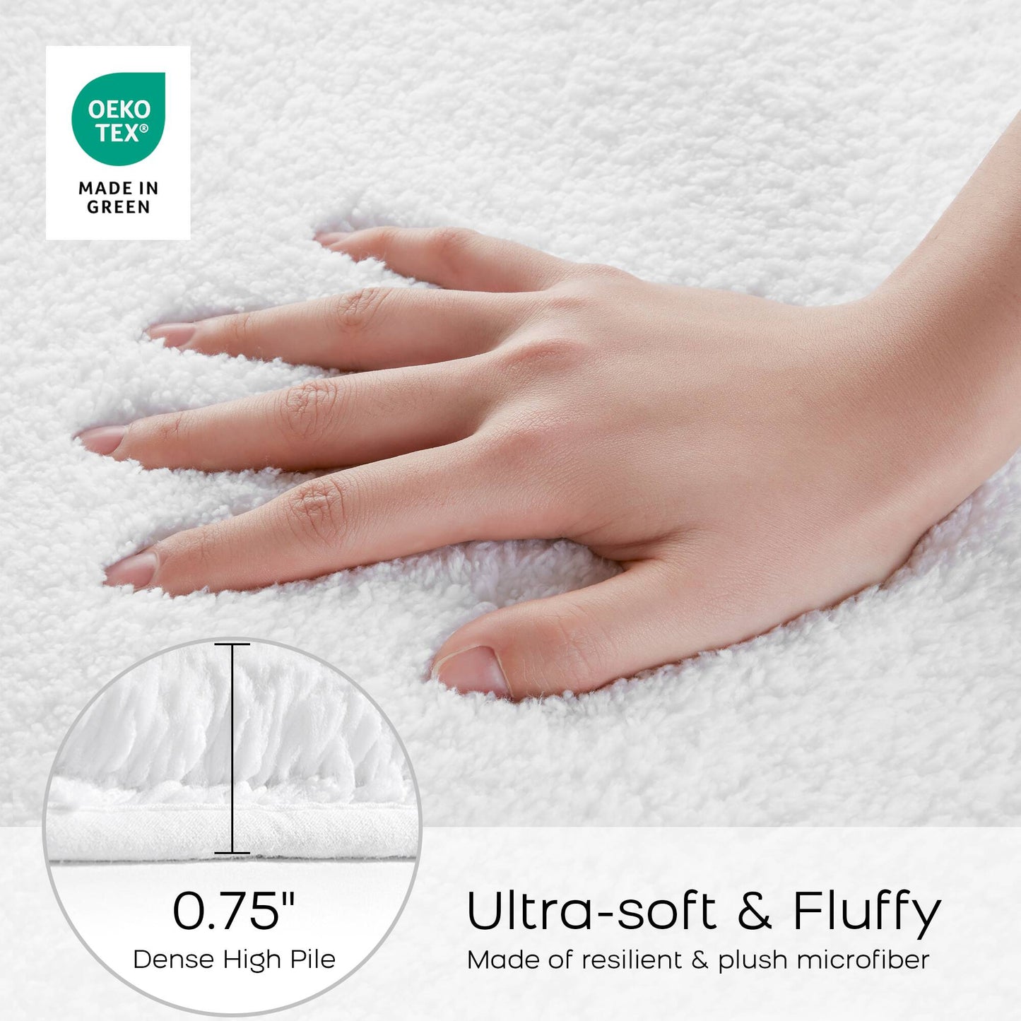 Marshmallow Bath Rug