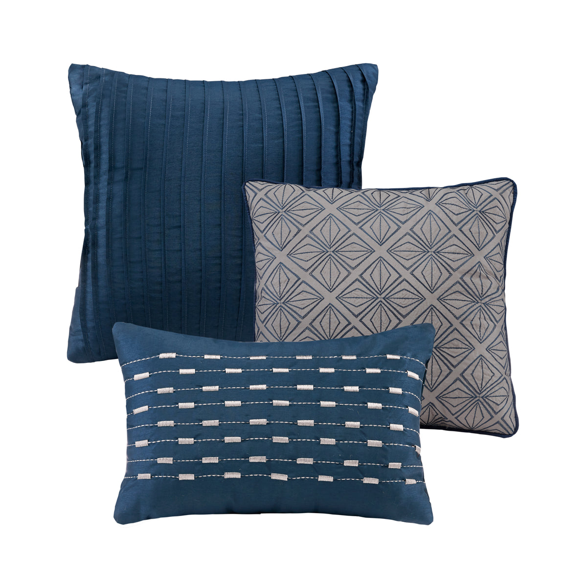 Biloxi 6-Piece Jaquard Duvet Cover Set