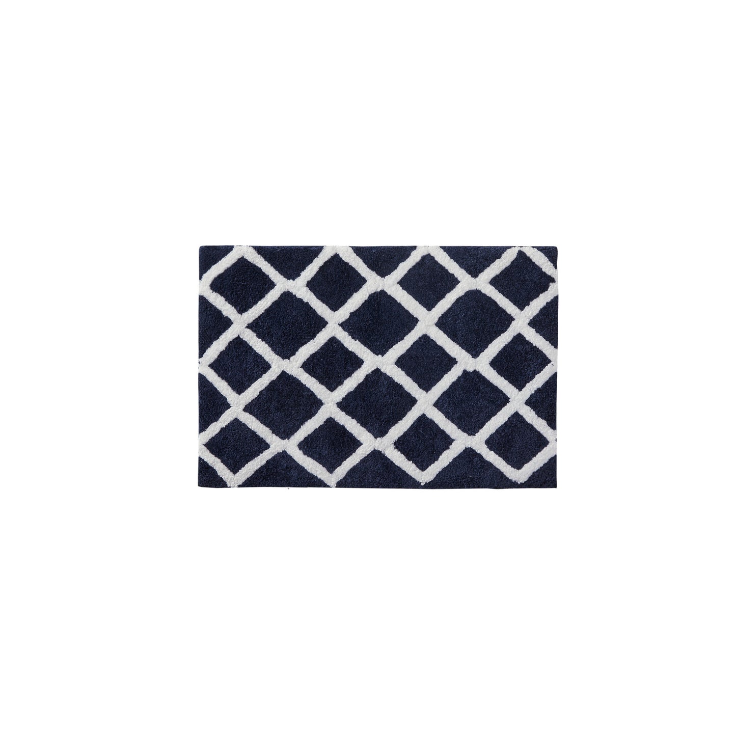Bittman Reversible High Pile Tufted Microfiber Bath Rug