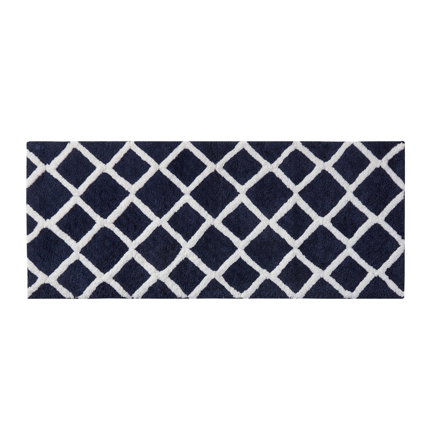 Bittman Reversible High Pile Tufted Microfiber Bath Rug