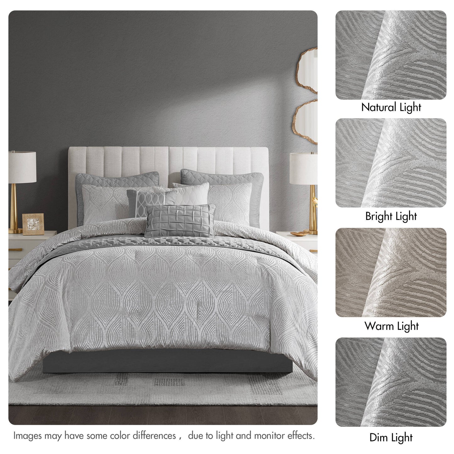 Nocturne 10-Piece Jacquard Comforter Set