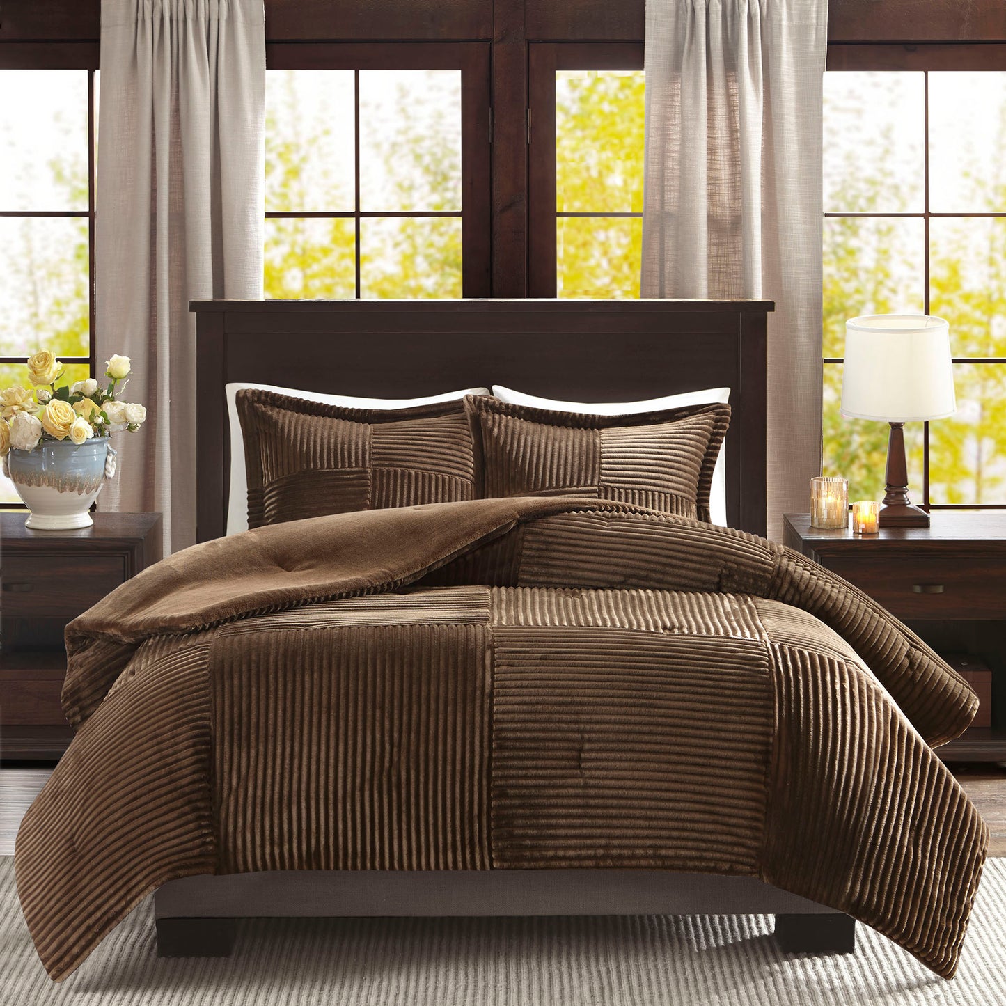 Parker Plush Down Alternative Comforter Set