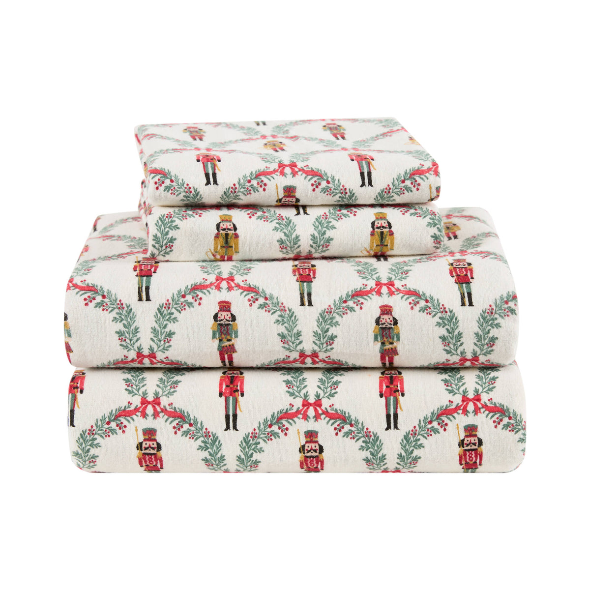 Cozy Cotton Flannel Printed Sheet Set