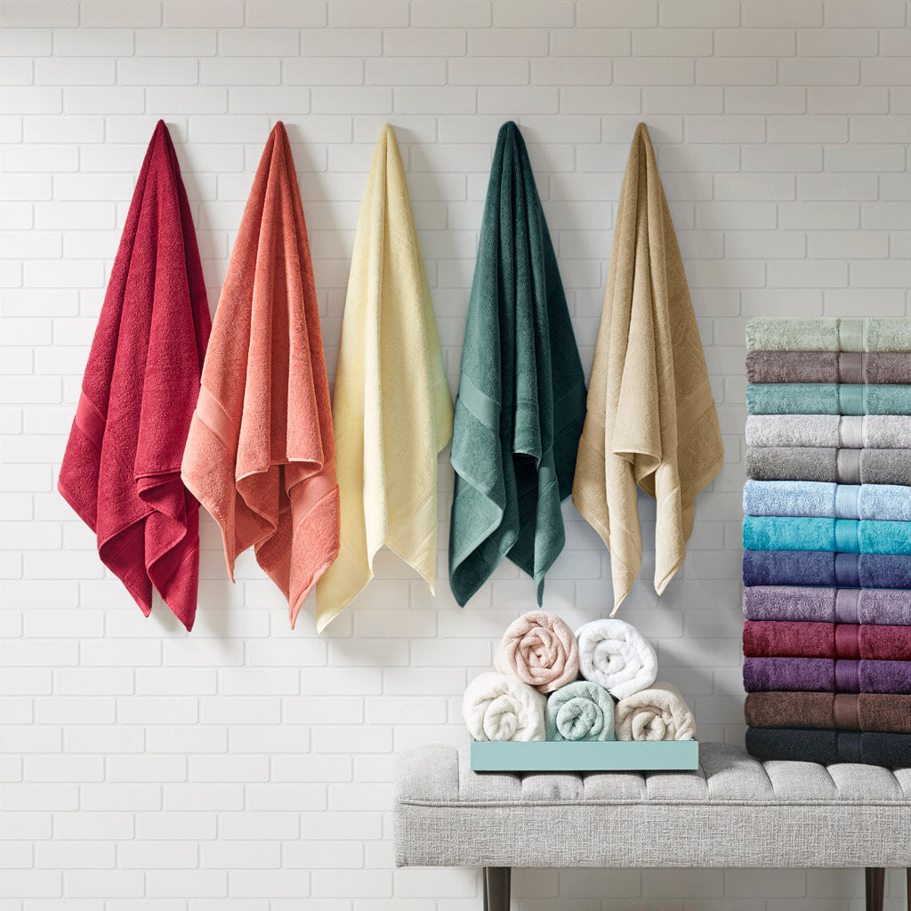 Madison Park Signature 800GSM Ultra-Soft 100% Cotton Absorbent Towel Set