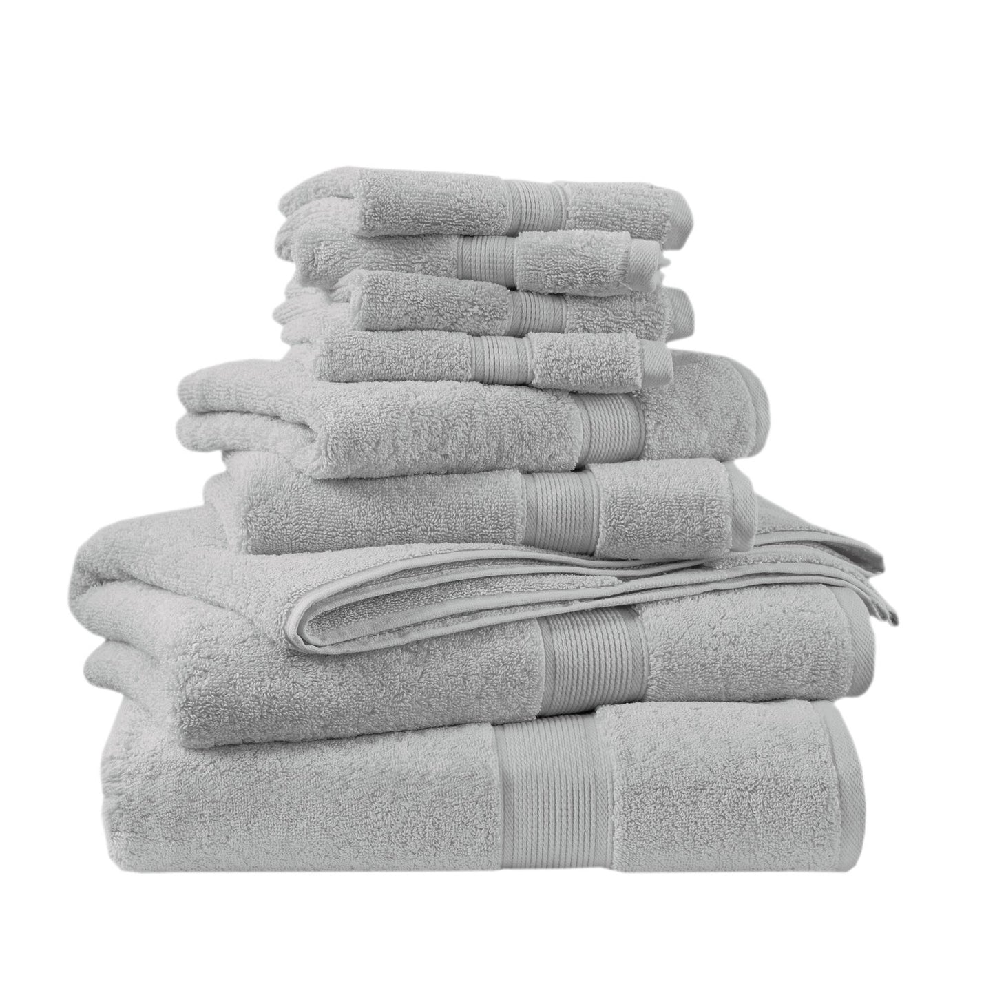 Madison Park Signature 800GSM Ultra-Soft 100% Cotton Absorbent Towel Set