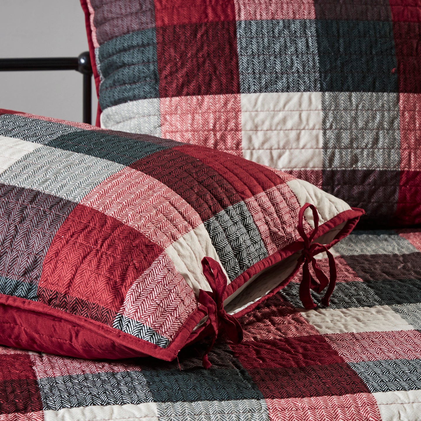 Madison Park 6 Piece Reversible Plaid Daybed Cover Set