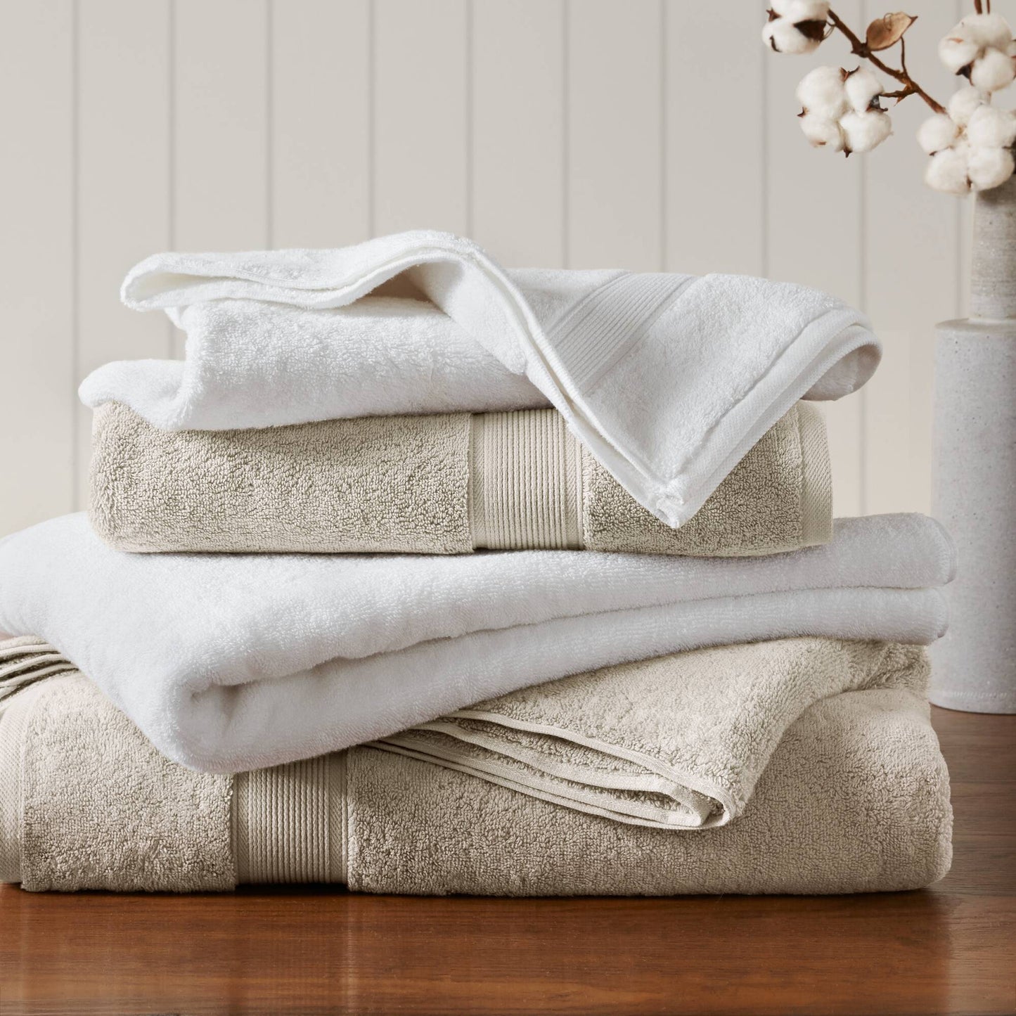 Madison Park Signature 800GSM Ultra-Soft 100% Cotton Absorbent Towel Set