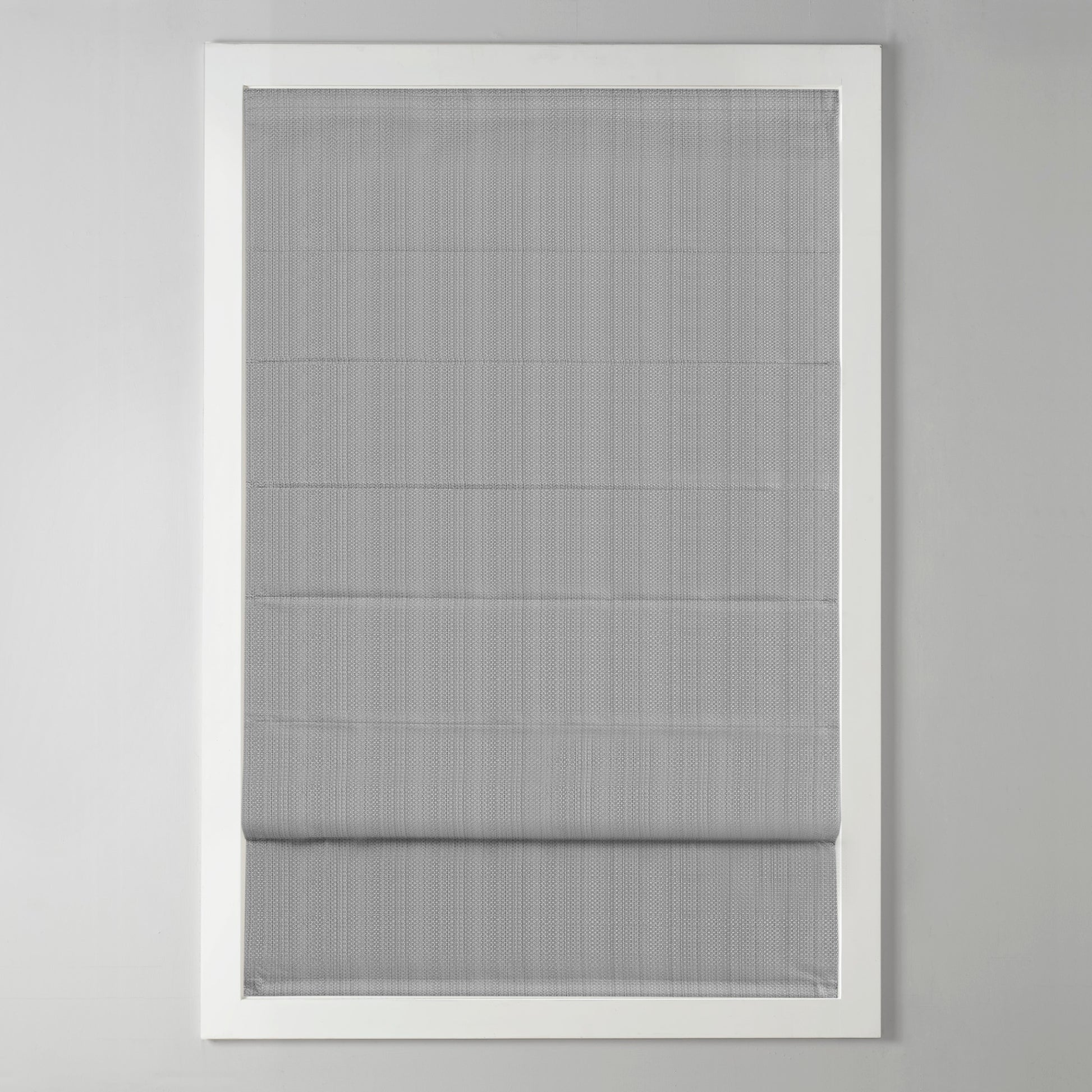 Madison Park Basketweave Room Darkening Cordless Roman Shade