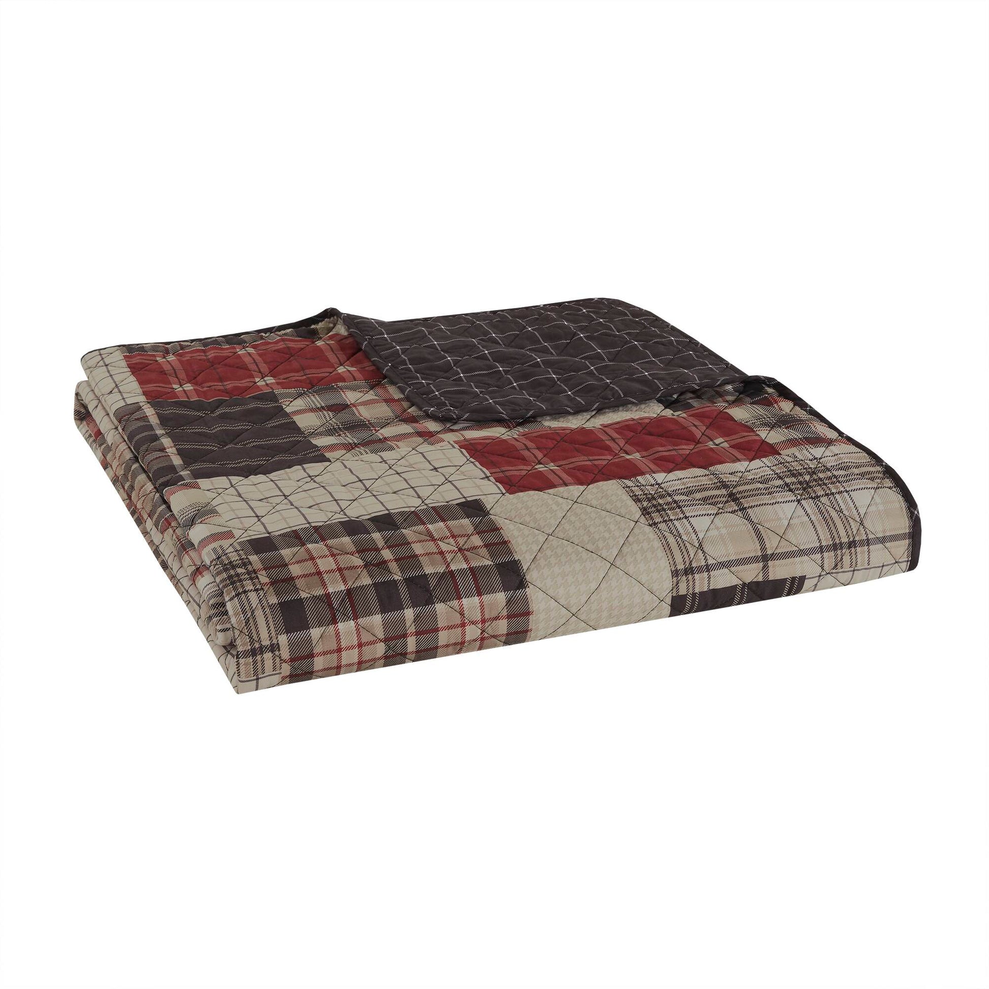 Madison Park 3 Piece Reversible Printed Quilt Set