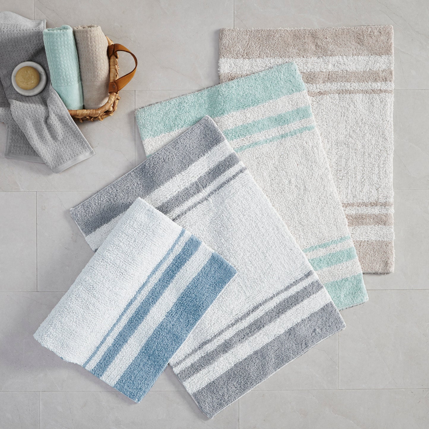 Madison Park Reversible Bath Rug