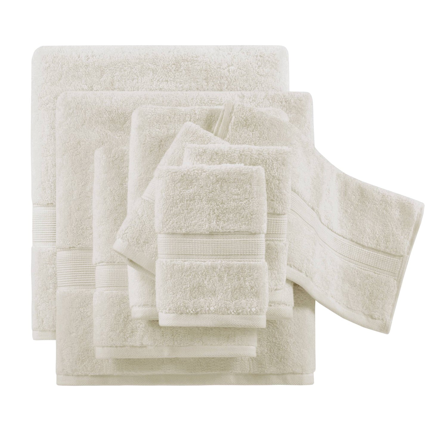 Madison Park Signature 800GSM Ultra-Soft 100% Cotton Absorbent Towel Set