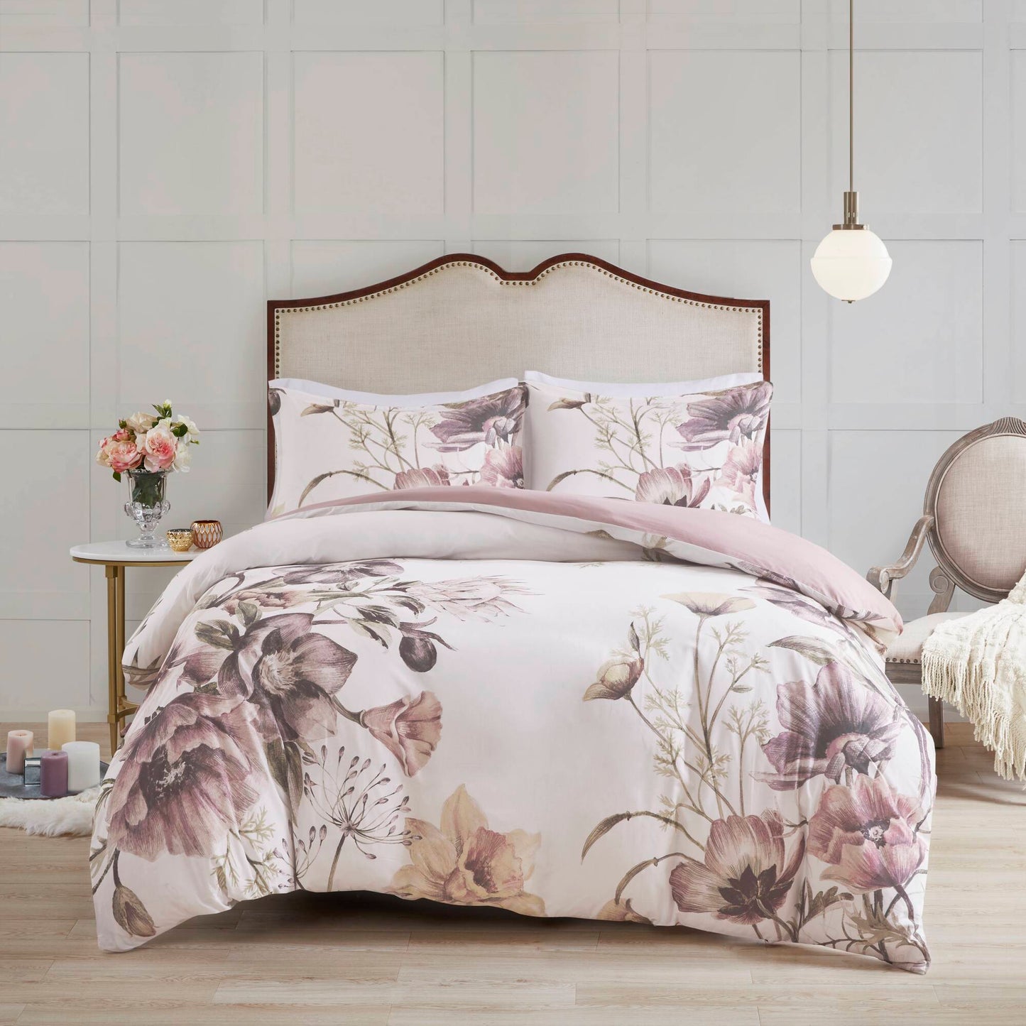Madison Park 3 Piece Cotton Printed Duvet Cover Set