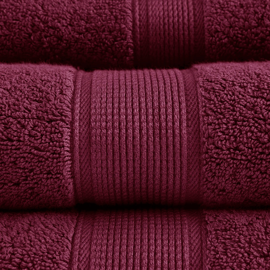Madison Park Signature 800GSM Ultra-Soft 100% Cotton Absorbent Towel Set