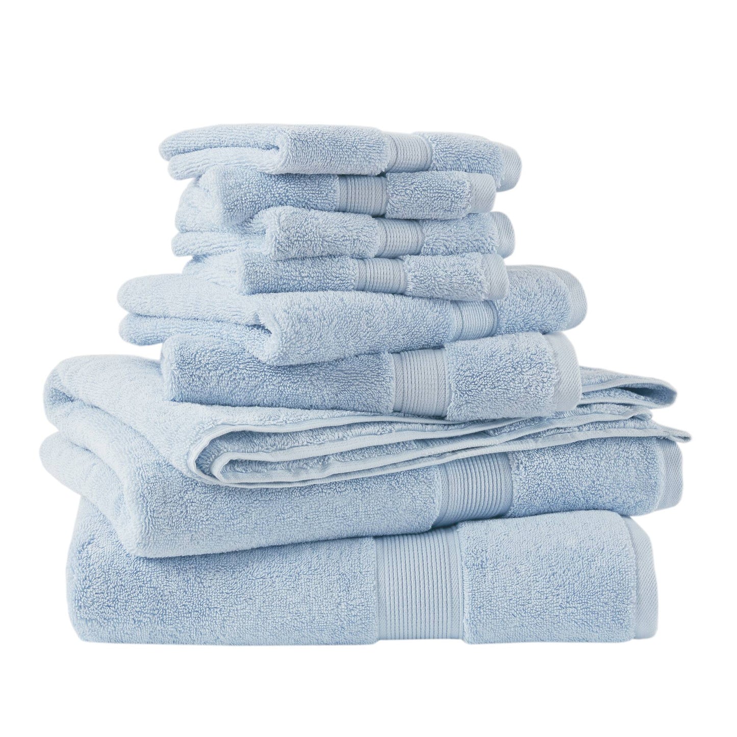 Madison Park Signature 800GSM Ultra-Soft 100% Cotton Absorbent Towel Set