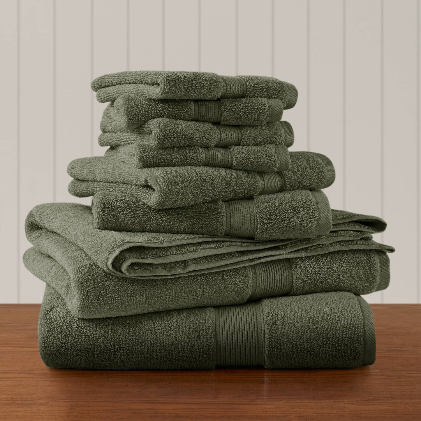 Madison Park Signature 800GSM Ultra-Soft 100% Cotton Absorbent Towel Set
