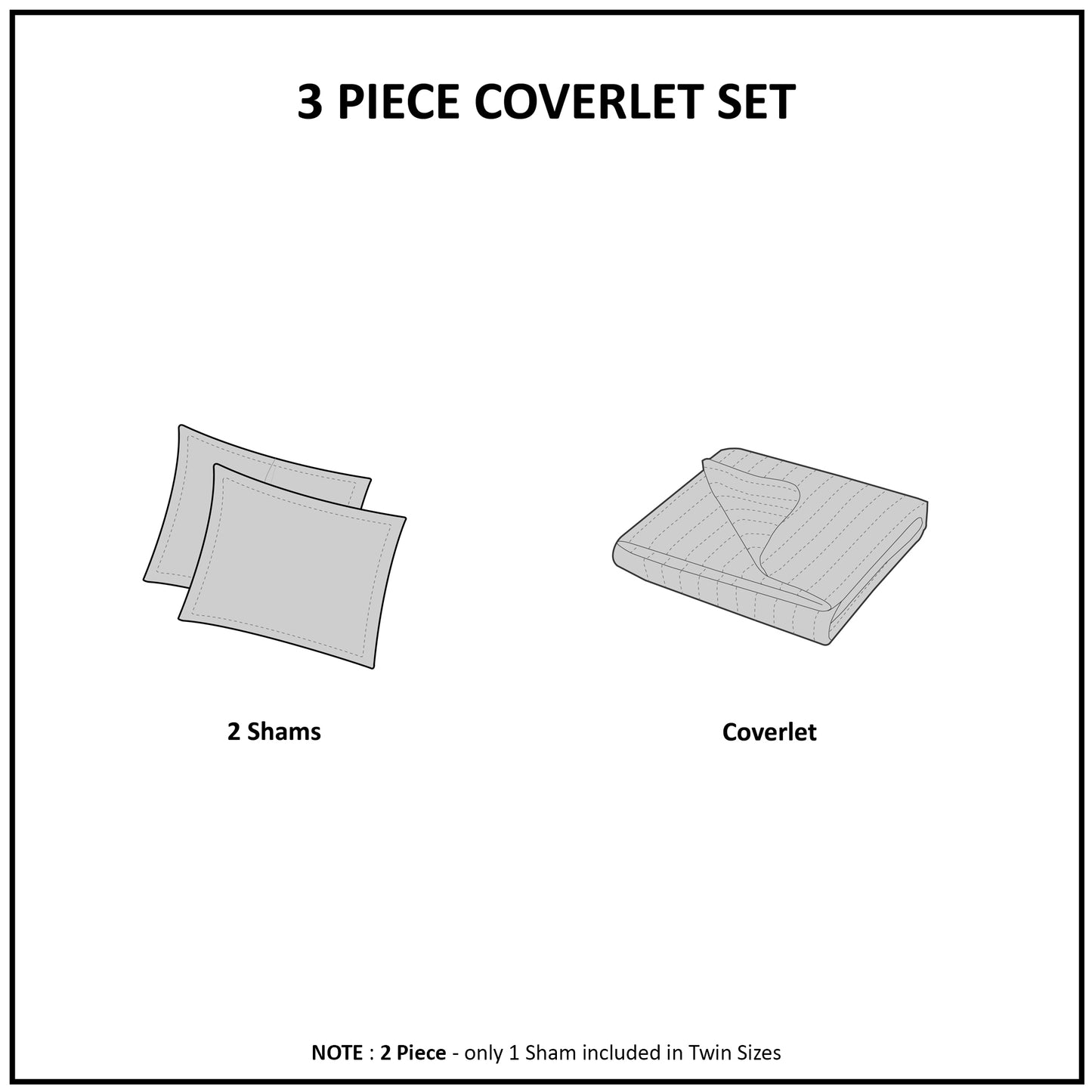Madison Park 3 Piece Reversible Printed Quilt Set