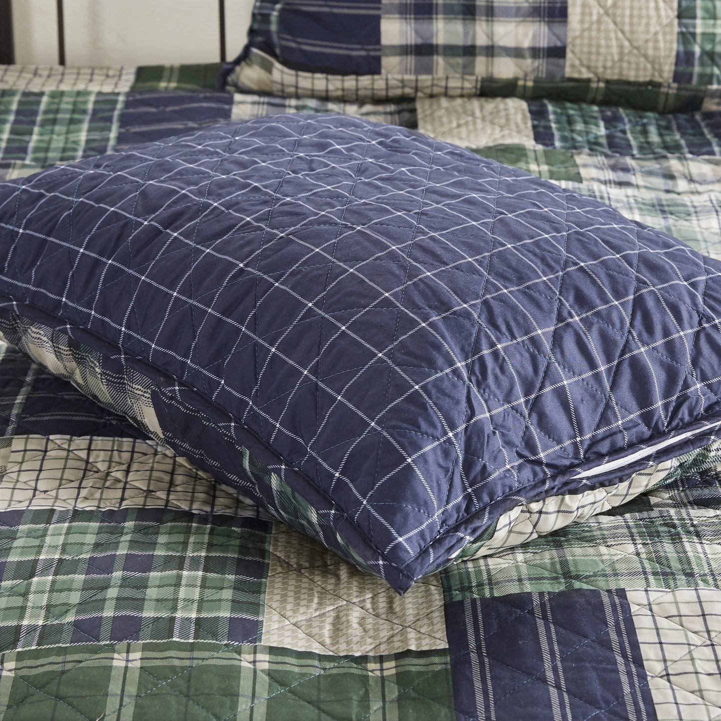Madison Park 3 Piece Reversible Printed Quilt Set