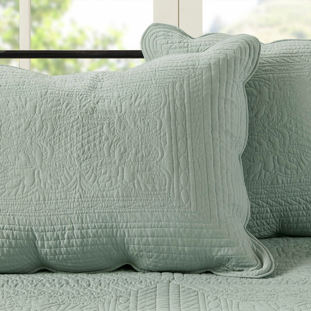 Madison Park 6 Piece Reversible Scalloped Edge Daybed Cover Set
