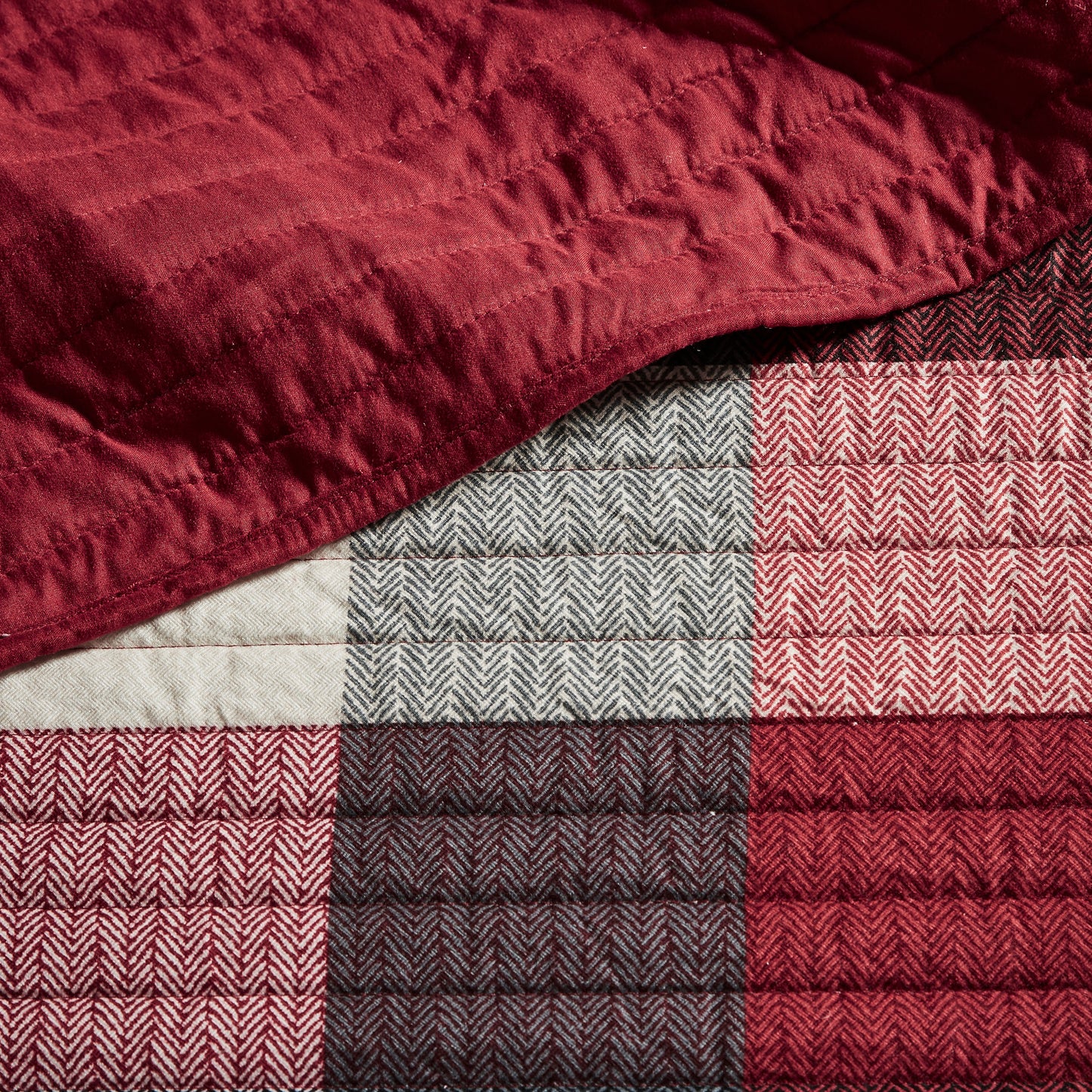 Madison Park 6 Piece Reversible Plaid Daybed Cover Set