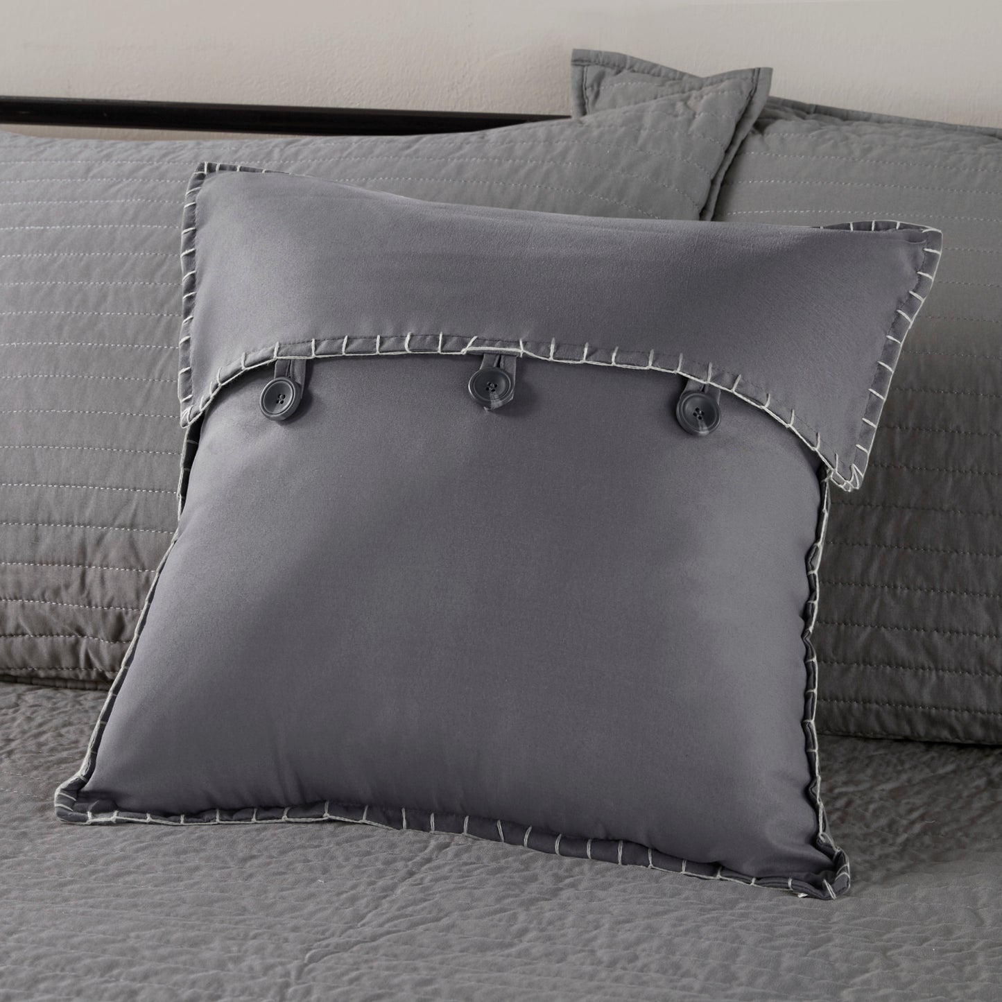 Madison Park 6 Piece Reversible Plaid Daybed Cover Set
