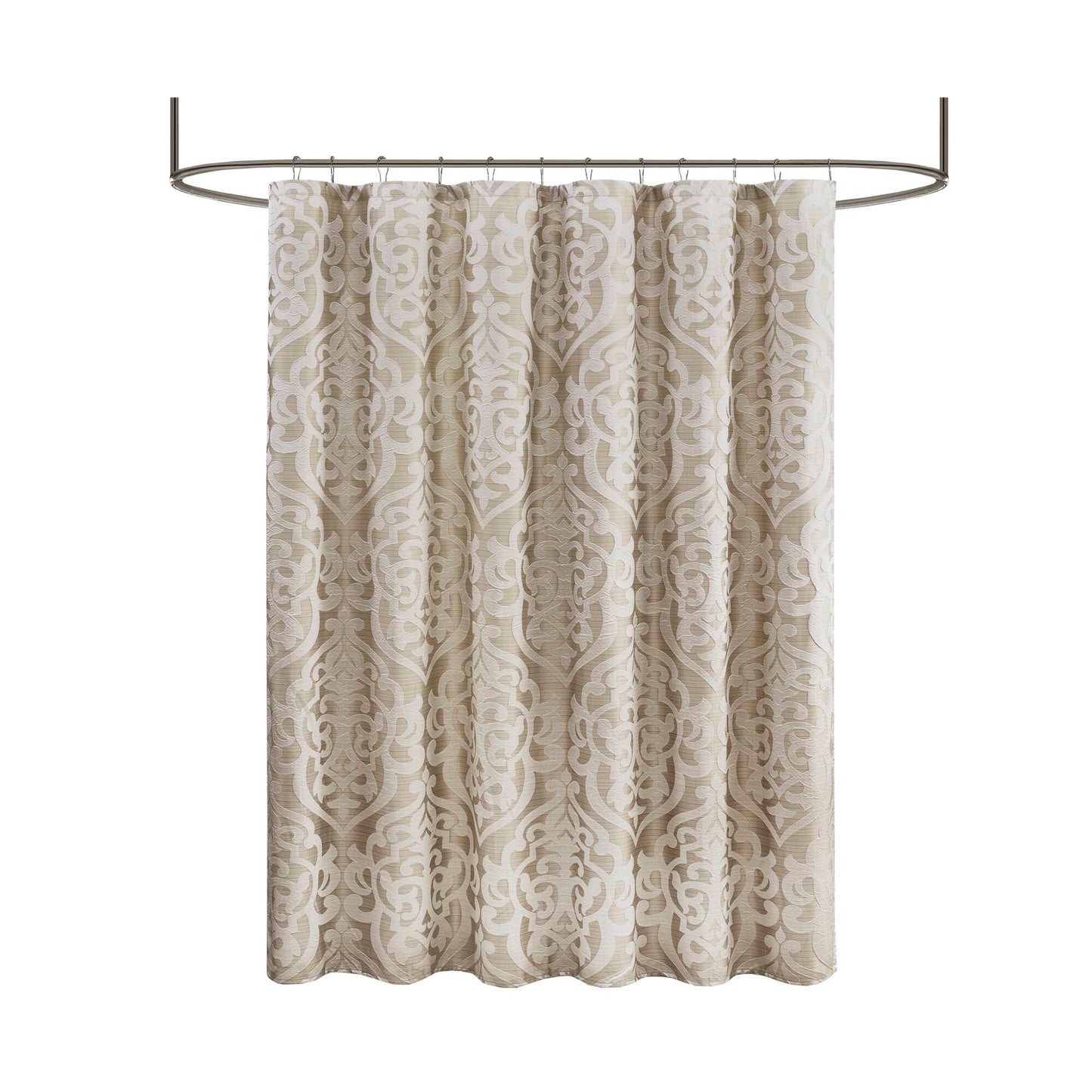 Madison Park Jacquard Shower Curtain