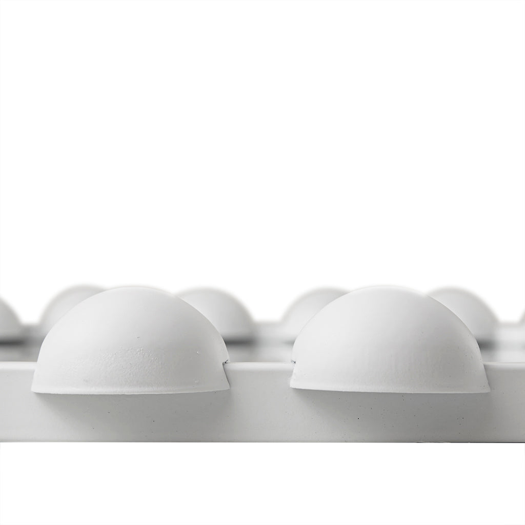 Madison Park Signature 36" Large Decorative Round Wall Mirror with Beaded Metal Frame