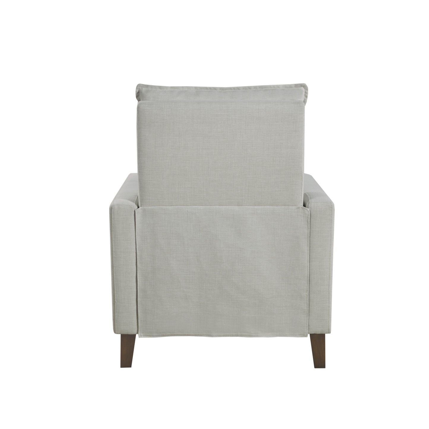 Madison Park Upholstered Manual Push Back Recliner