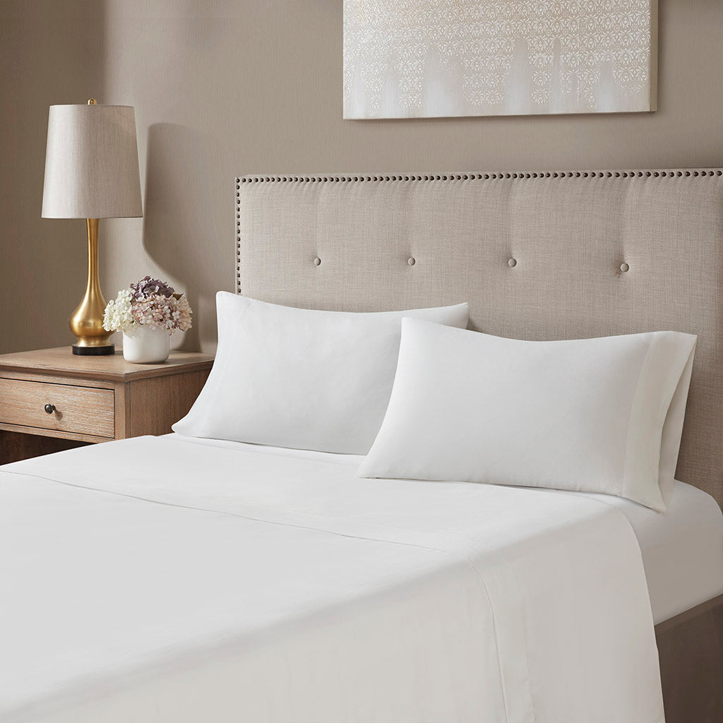 Madison Park 12 Piece Jacquard Comforter Set with Bed Sheets