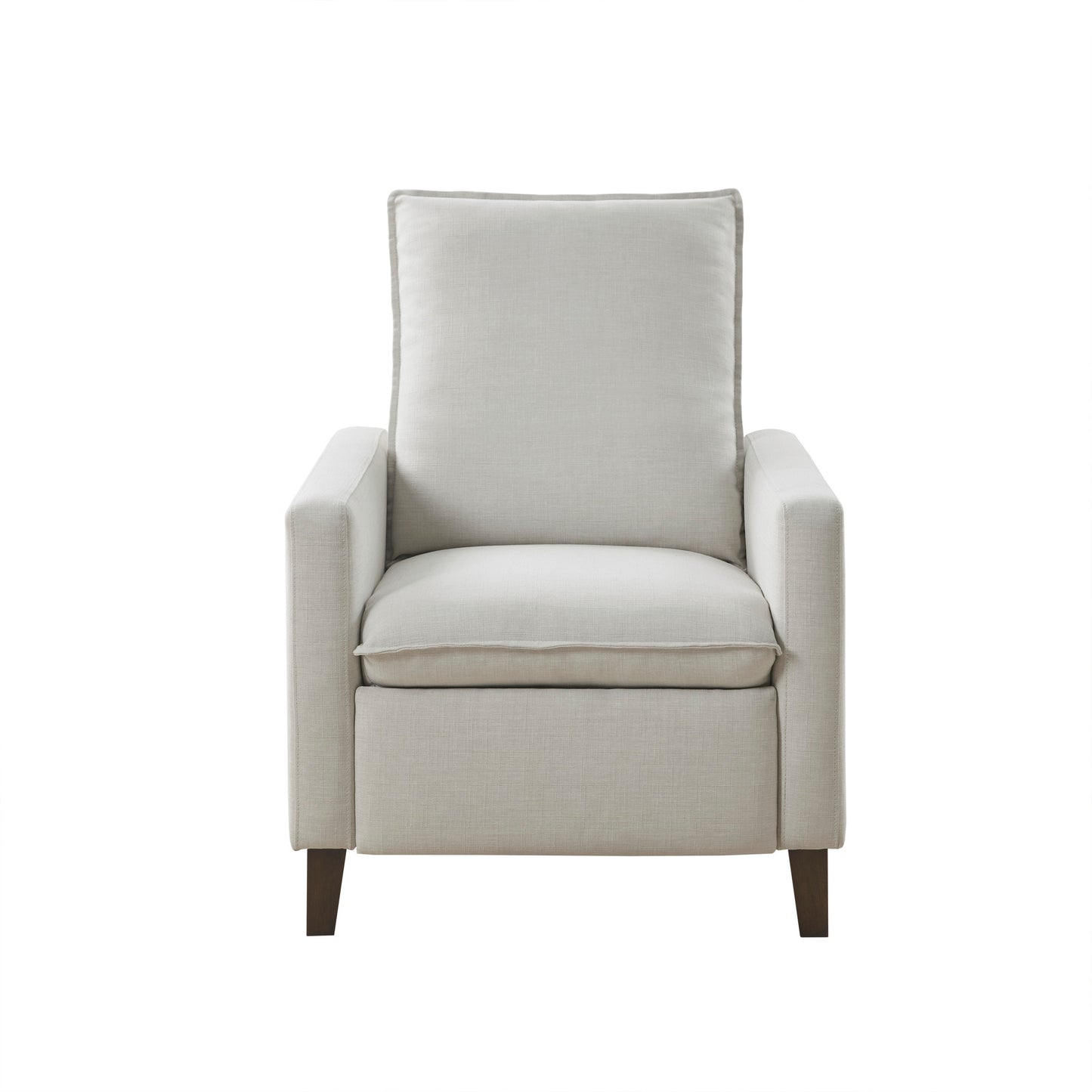 Madison Park Upholstered Manual Push Back Recliner