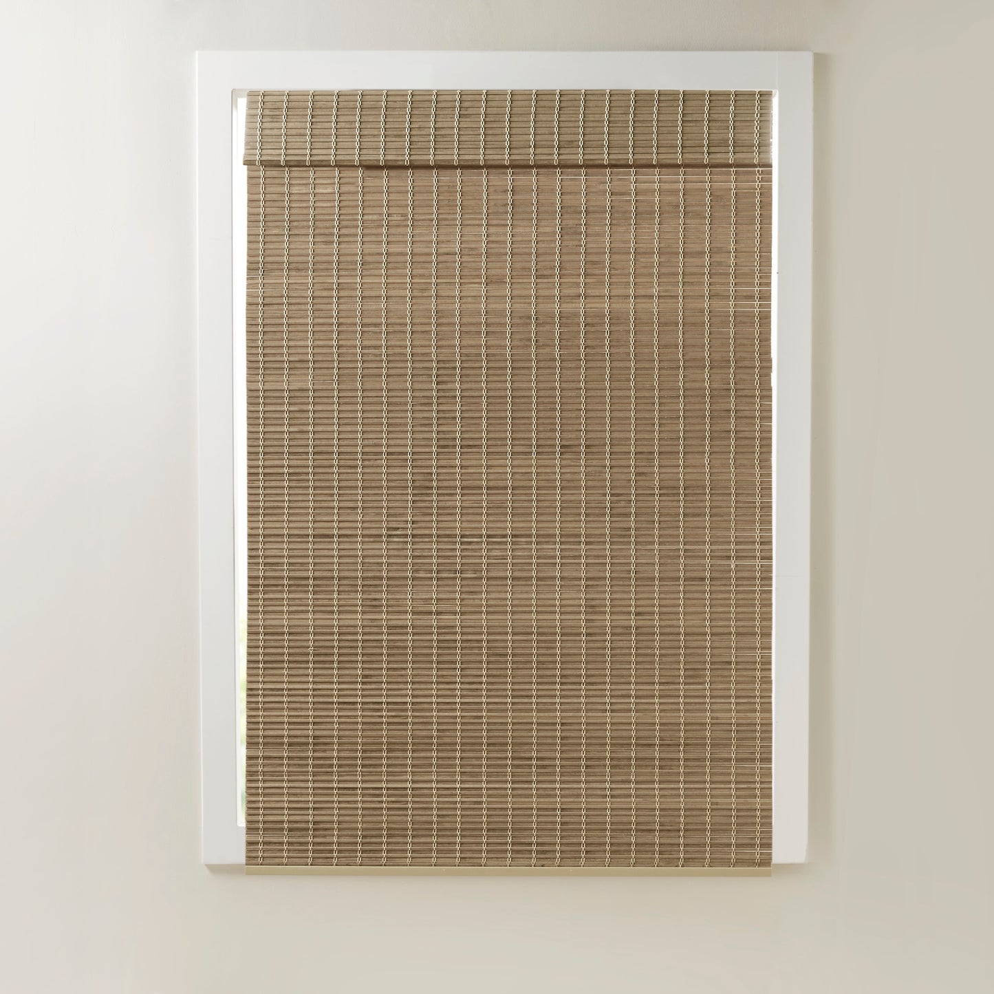 Madison Park Bamboo Light Filtering Roman Shade 64"L
