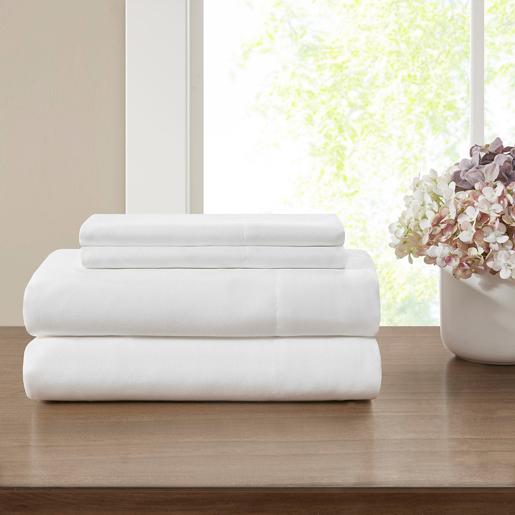 Madison Park 12 Piece Jacquard Comforter Set with Bed Sheets