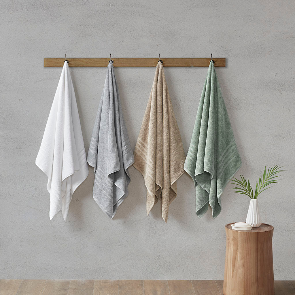 Nurture Sustainable Antimicrobial Bath Towel 6 Piece Set