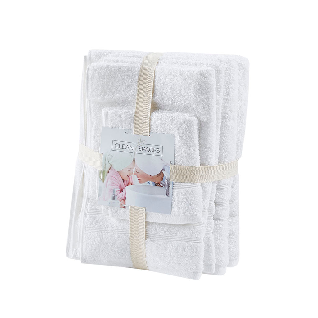 Nurture Sustainable Antimicrobial Bath Towel 6 Piece Set