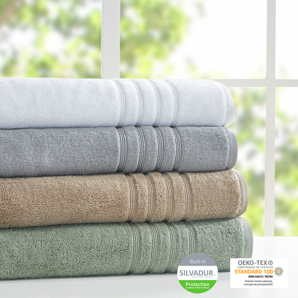 Nurture Sustainable Antimicrobial Bath Towel 6 Piece Set