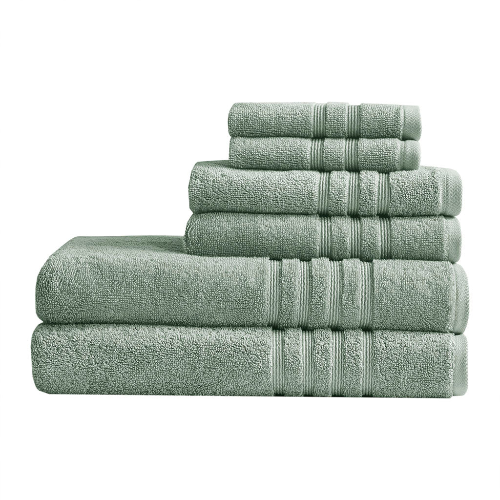 Nurture Sustainable Antimicrobial Bath Towel 6 Piece Set
