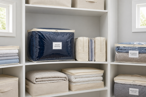 How to Store Bedding Properly Between Seasons