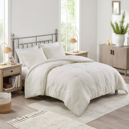 Madison Park 3 Piece Tufted Woven Comforter Set