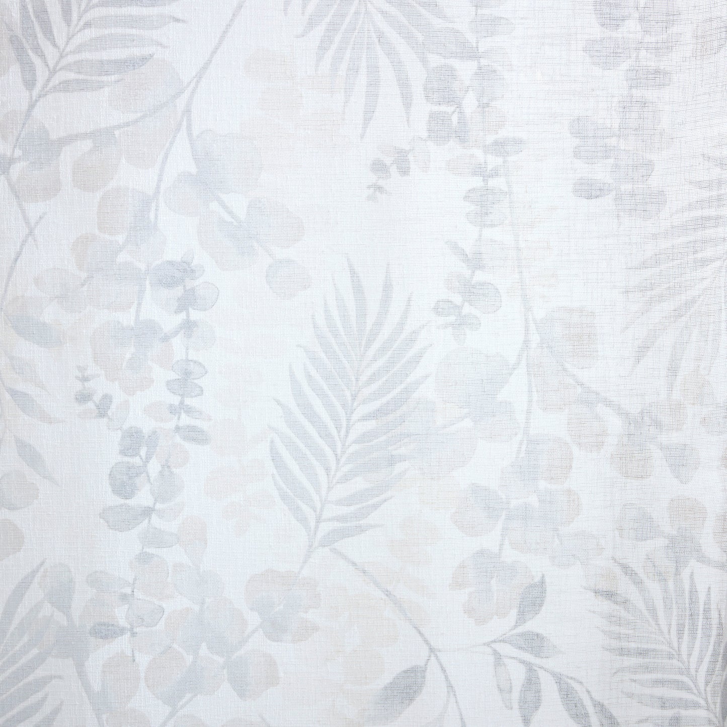 Madison Park Botanical Printed Texture Sheer Window Pair