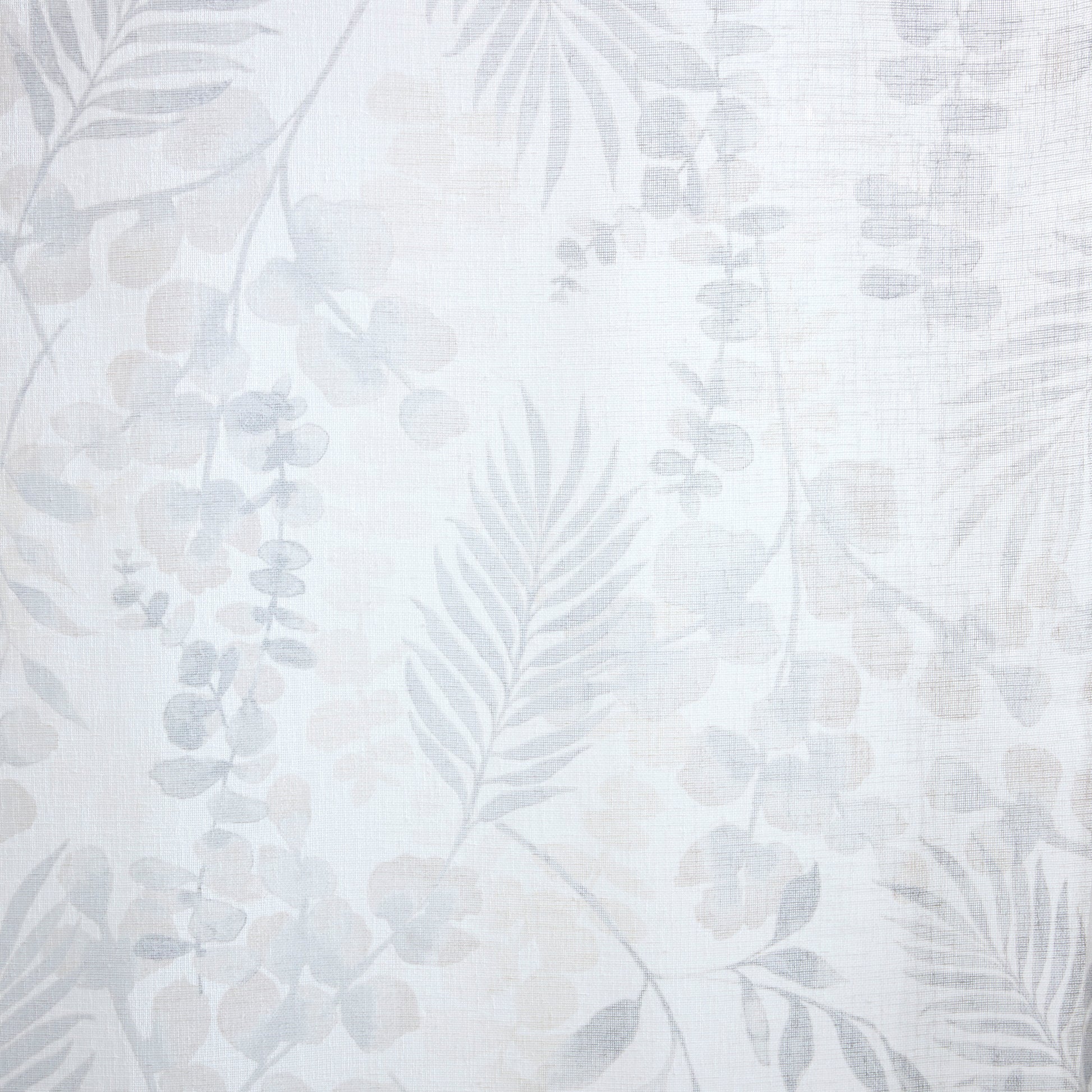 Madison Park Botanical Printed Texture Sheer Window Pair