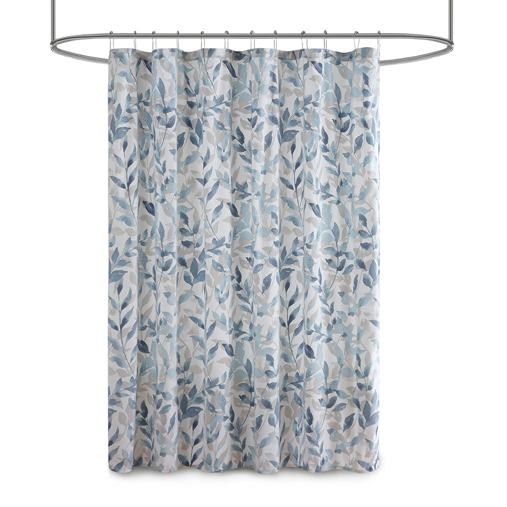 Madison Park Essentials Botanical Printed Shower Curtain