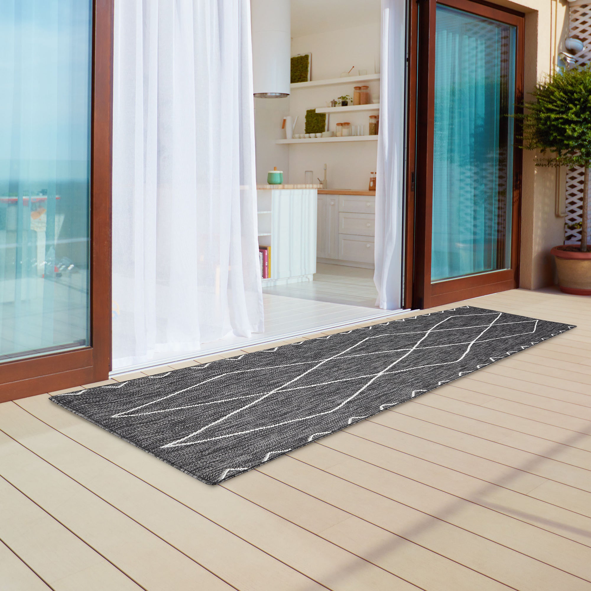 Madison Park - Darya Moroccan Indoor/Outdoor Rug - Rugs