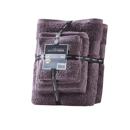 Madison Park Signature 100% Egyptian Cotton 6 Piece Towel Set