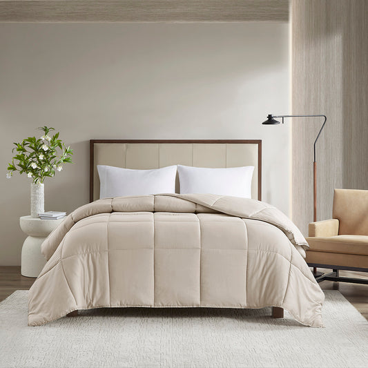 Madison Park 300 Thread Count Cotton Shell Luxury Down Alternative Comforter