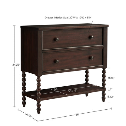 Madison Park Signature 2 Drawer Accent Chest