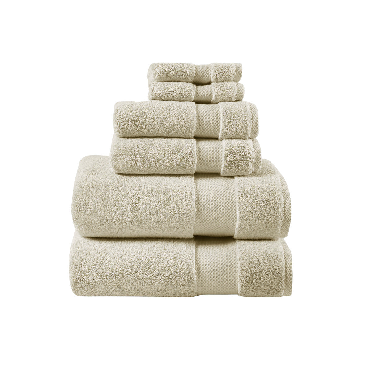 Madison Park Signature 1000gsm 100% Cotton 6 Piece Towel Set