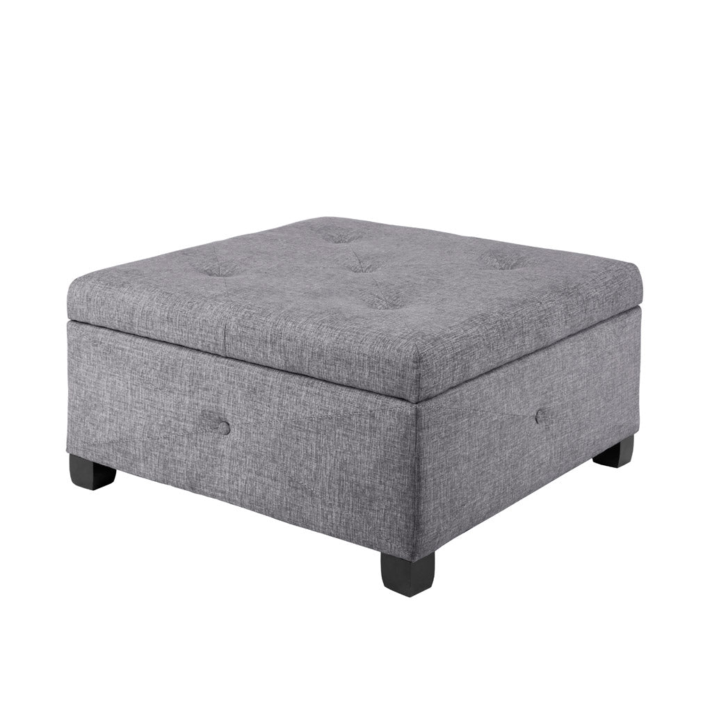 Madison Park Soft Close Storage Ottoman