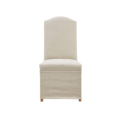 Madison Park Set of 2 High Back Dining Chairs with Skirts