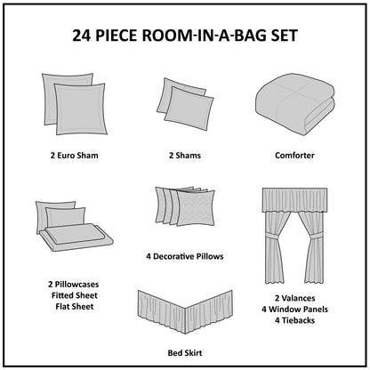 Madison Park Essentials 24 Piece Room In a Bag